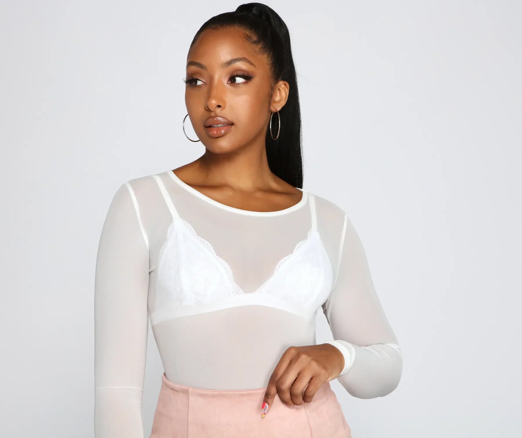 Love's A Mesh Bodysuit