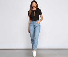 Anything But Basic Short Sleeve Bodysuit