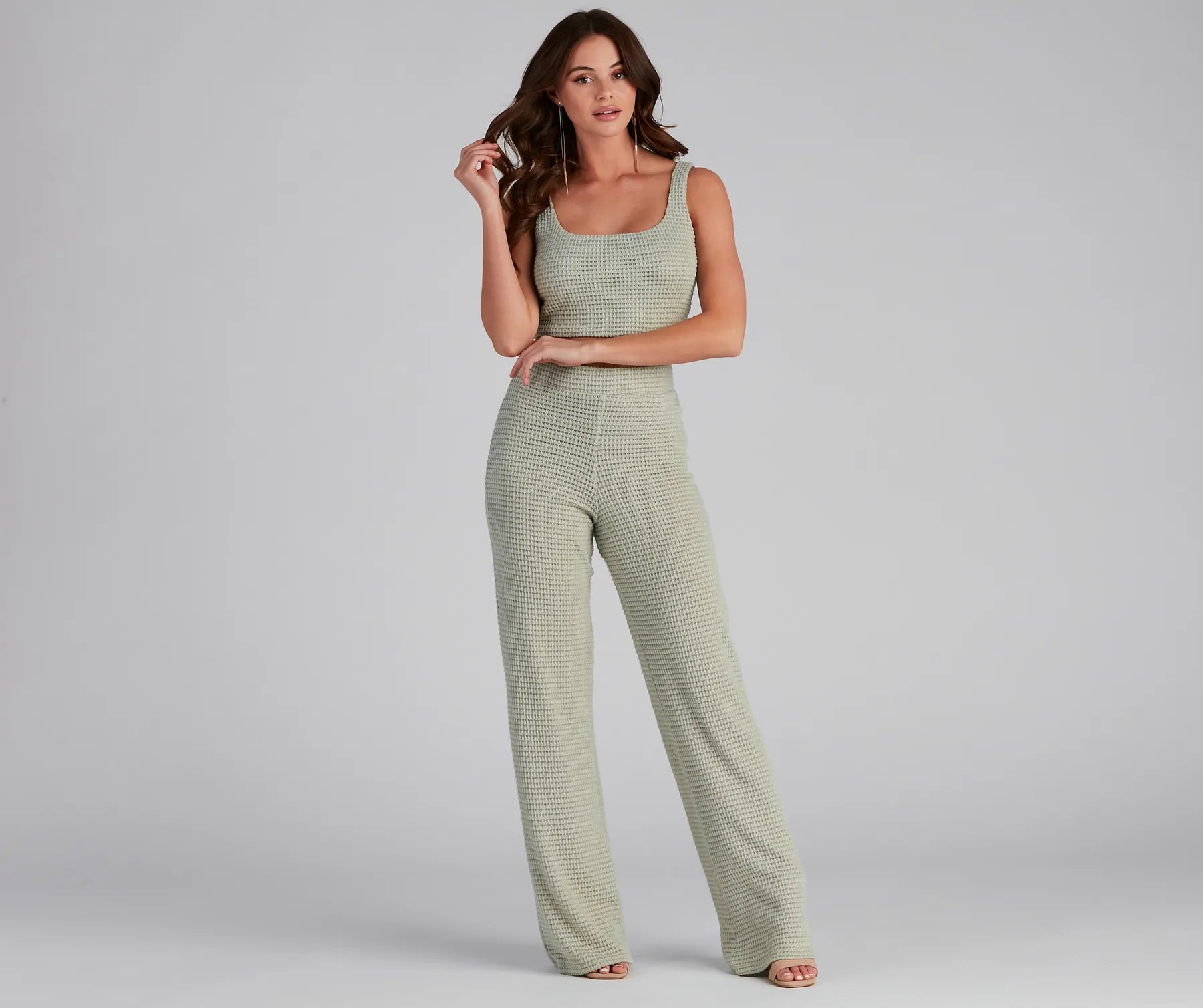 Trendy Textures Sleeveless Knit Tank