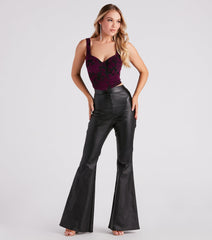 World Of Romance Floral Bustier