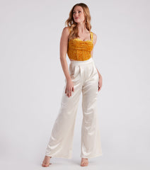 Luxe Trendsetter Velvet Burnout Corset Top