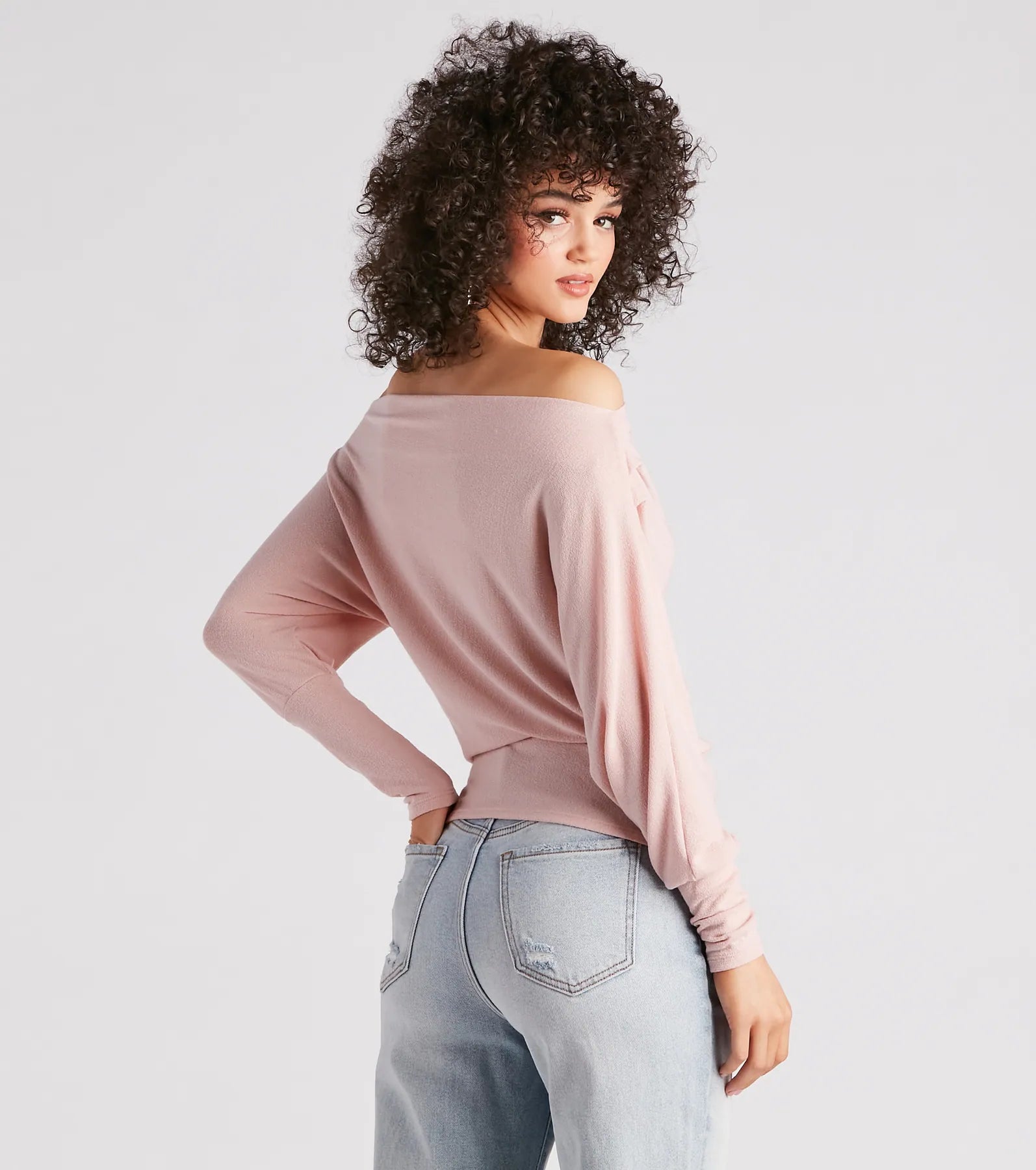Places To Be Off-The-Shoulder Top