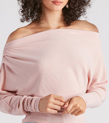 Places To Be Off-The-Shoulder Top