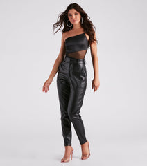 Chic Club 'Fit Sheer Mesh Bodysuit