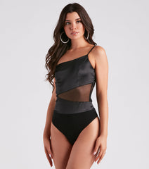 Chic Club 'Fit Sheer Mesh Bodysuit