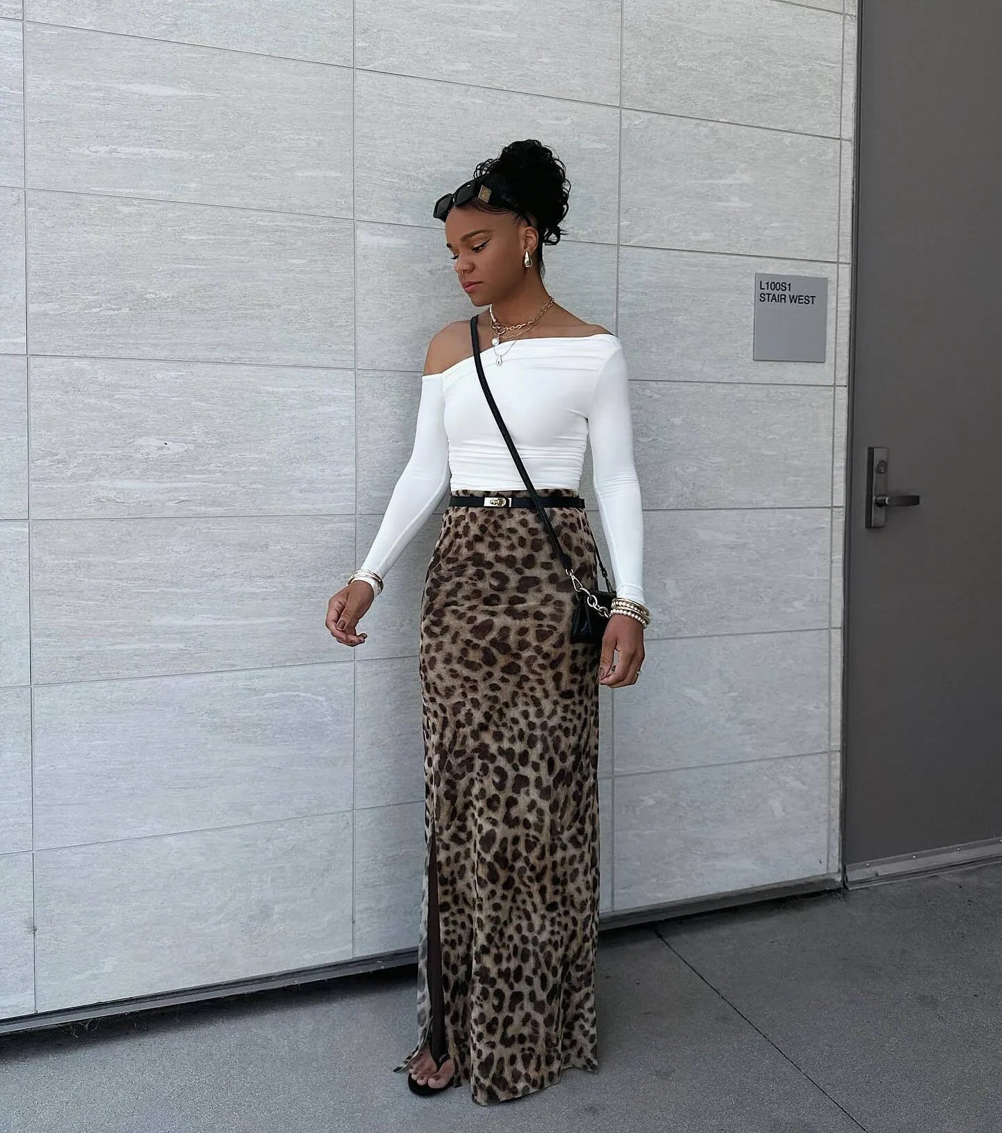 Looking Flawless Smooth Off-The-Shoulder Top