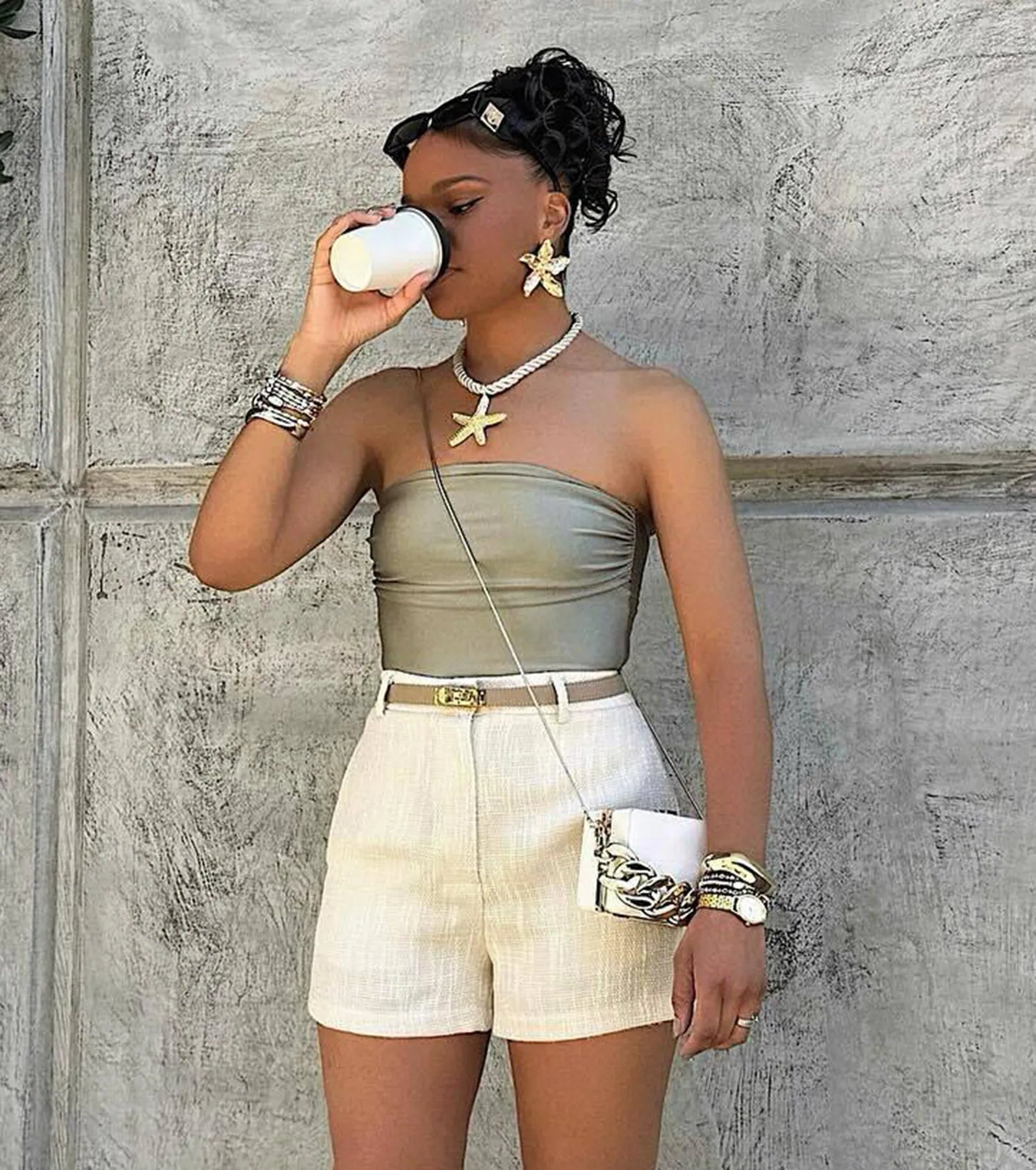 Carefree And Cute Crop Tube Top