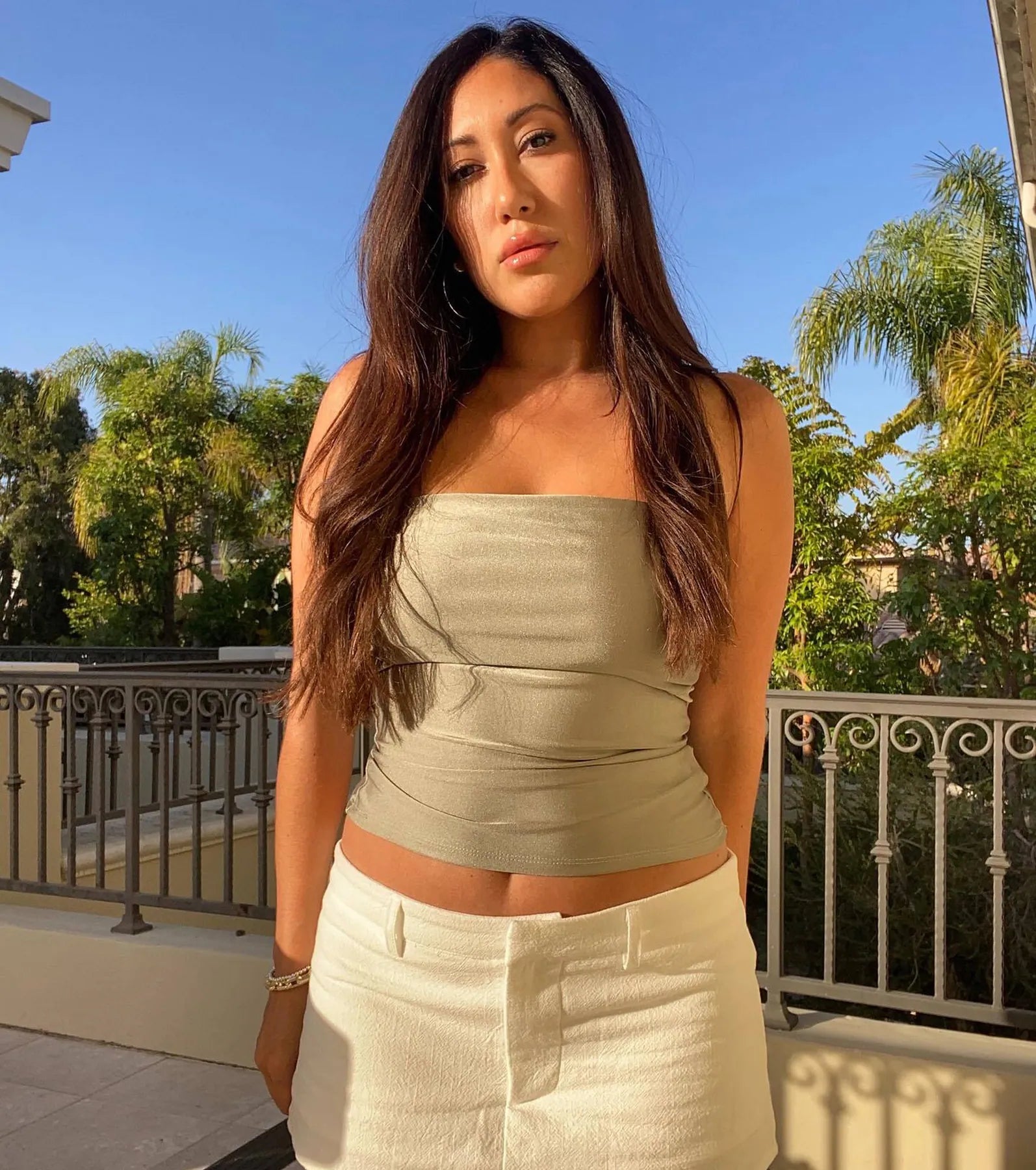 Carefree And Cute Crop Tube Top