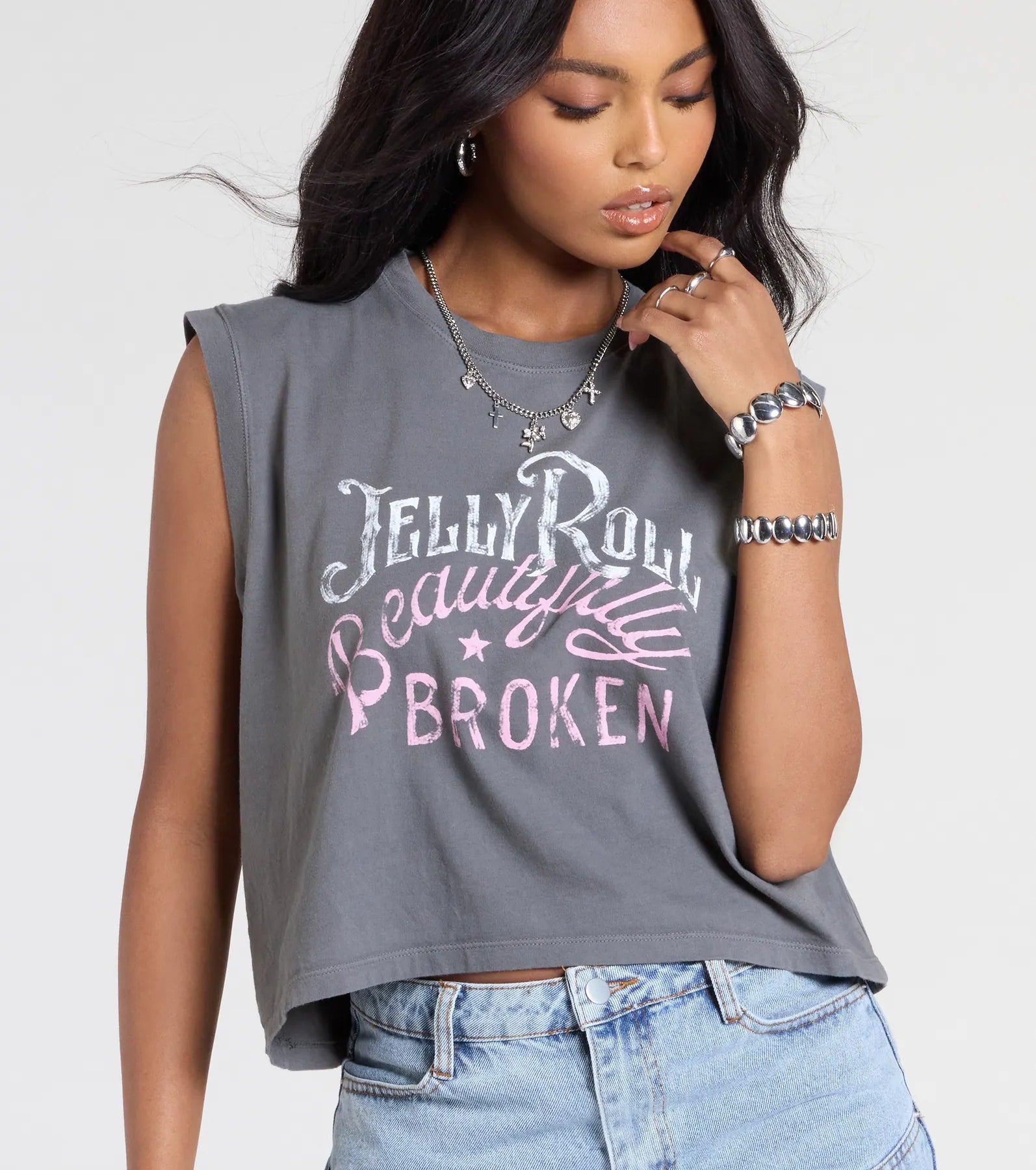 Jelly Roll Graphic Tank Top