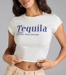 Tequila Therapy Graphic Tee