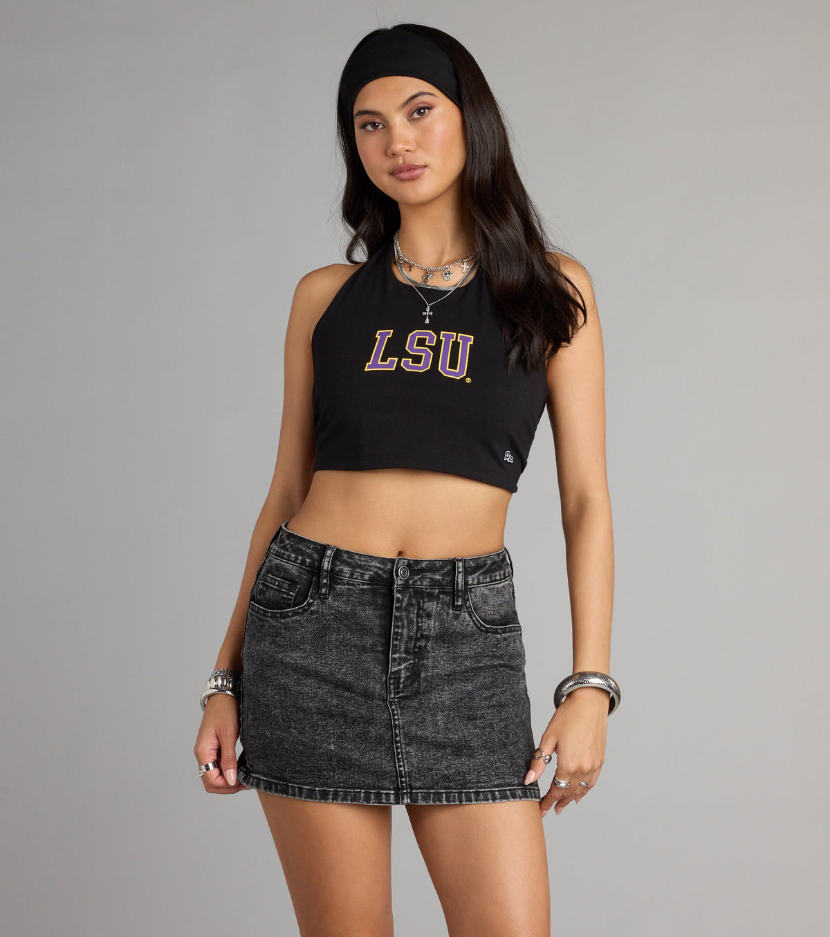 Game Day Rebel LSU® Halter Crop Top