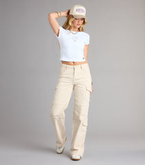 Class Crush LSU® Open Back Crop Tee