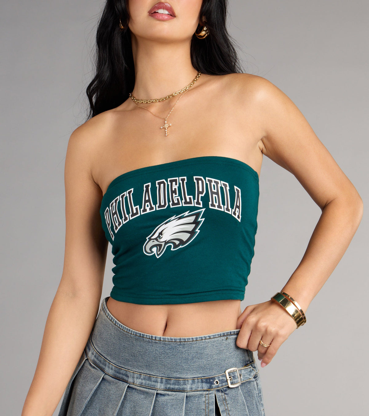 Ultra Game NFL Philadelphia Eagles Tube Top