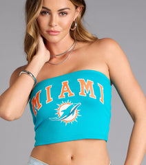 Ultra Game NFL Miami Dolphins Tube Top