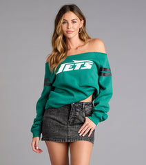 Ultra Game NFL New York Jets Pull-Over Top