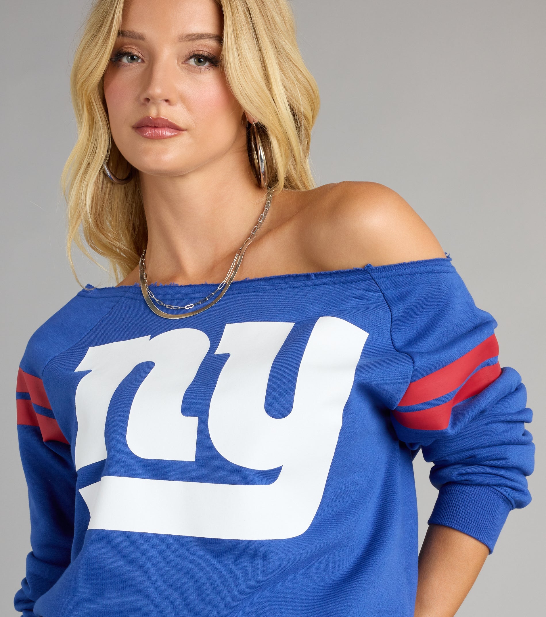 Ultra Game NFL New York Giants Pull-Over Top