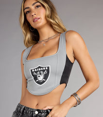 Ultra Game NFL Flirt Las Vegas Raiders Tank Top