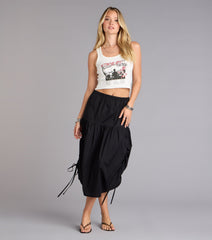 Retro Tour Graphic Crop Tank Top