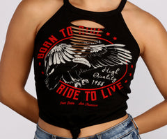 Ride to Live Graphic Tee