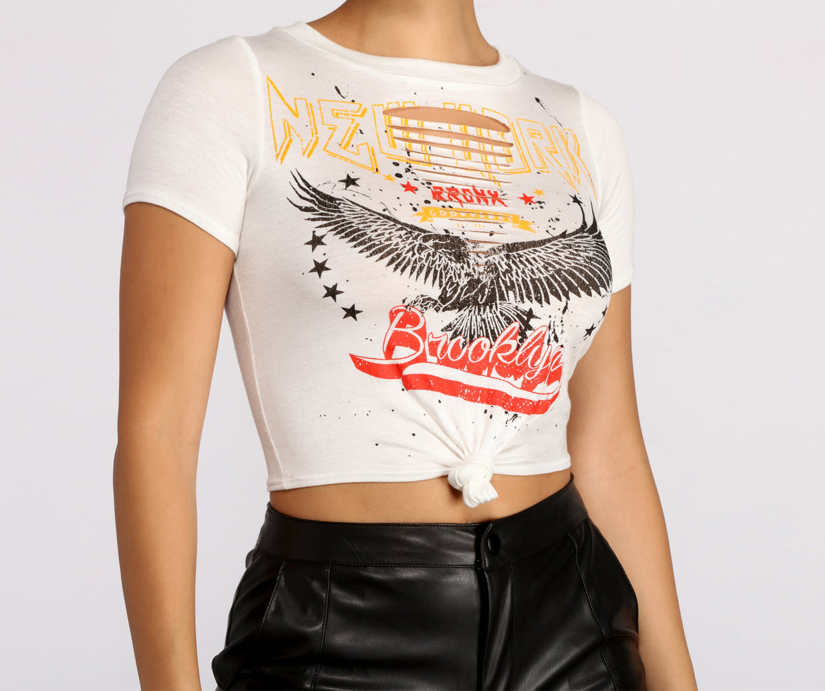 Hello Brooklyn Graphic Tee