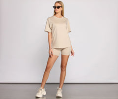 Feeling Basic Crew Neck Tee