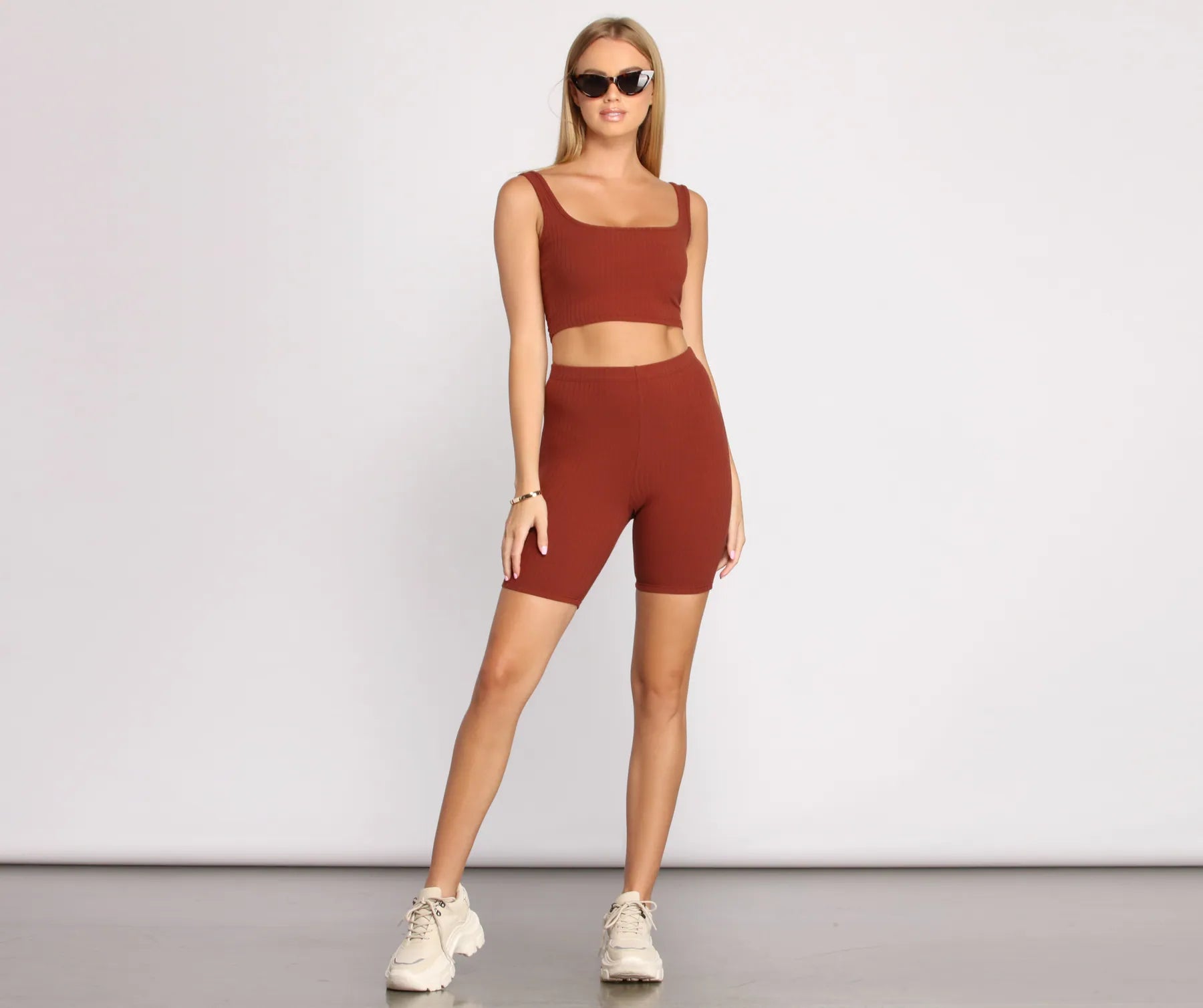 That Basic Life Ribbed Crop Top