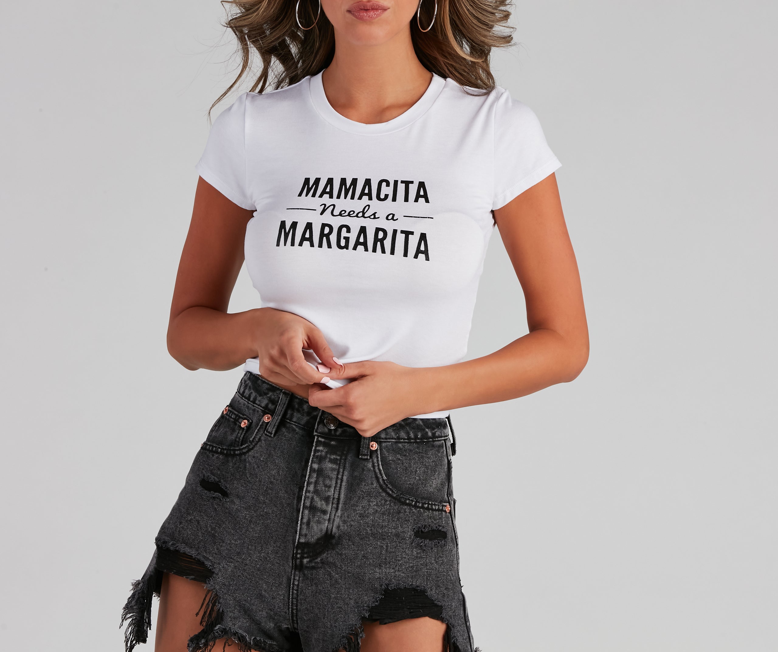 Mamacita Needs A Margarita Graphic Tee