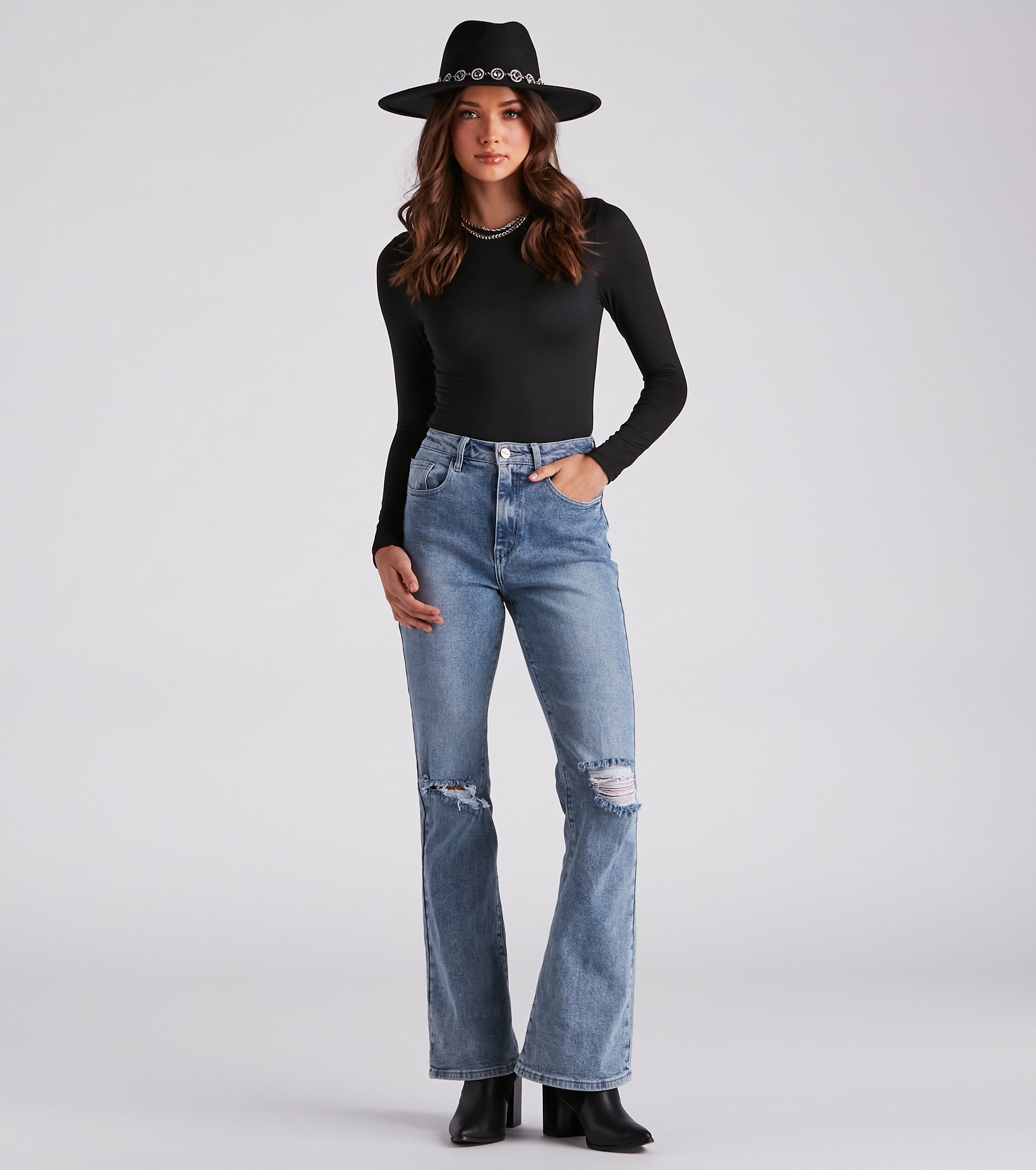 Smooth Basic Long Sleeve Bodysuit