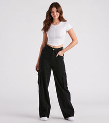 All In The Details Rib Knit Crop Top