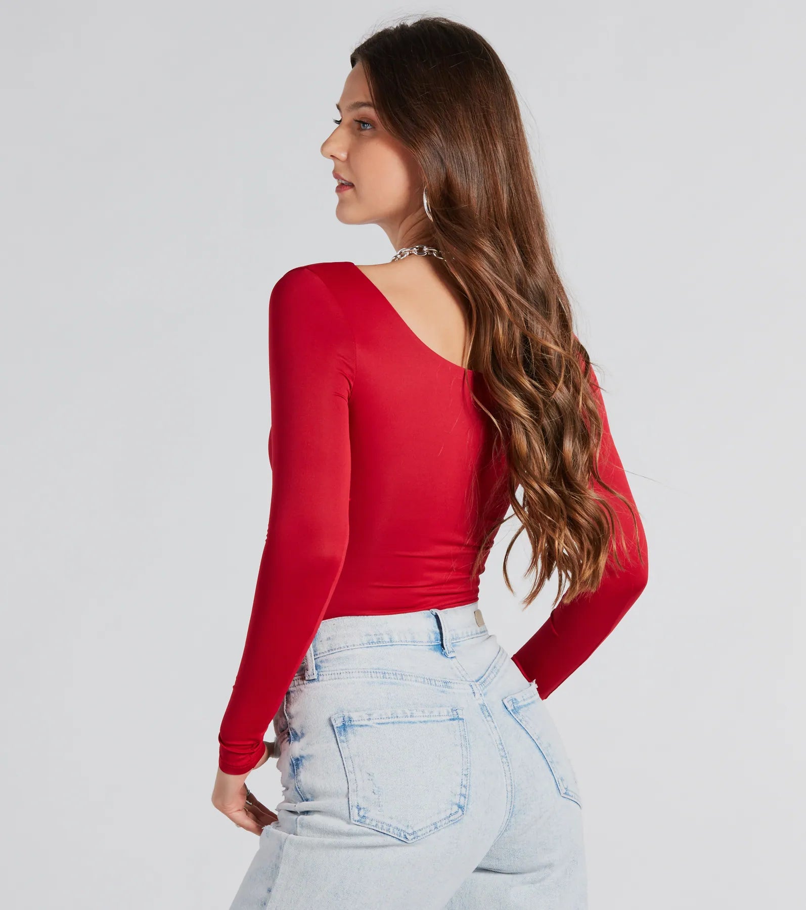 Clean Lines Scoop Neck Seamless Top