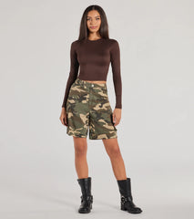 Essential Long Sleeve Crew Top