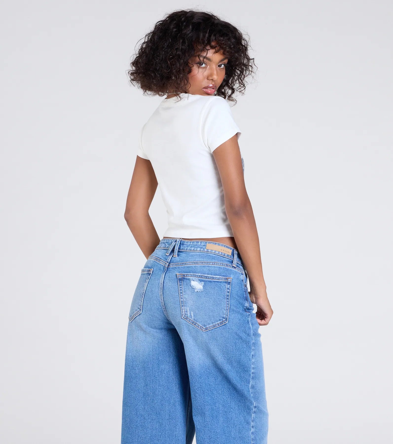 Femme Sass Lace Bra Graphic Tee