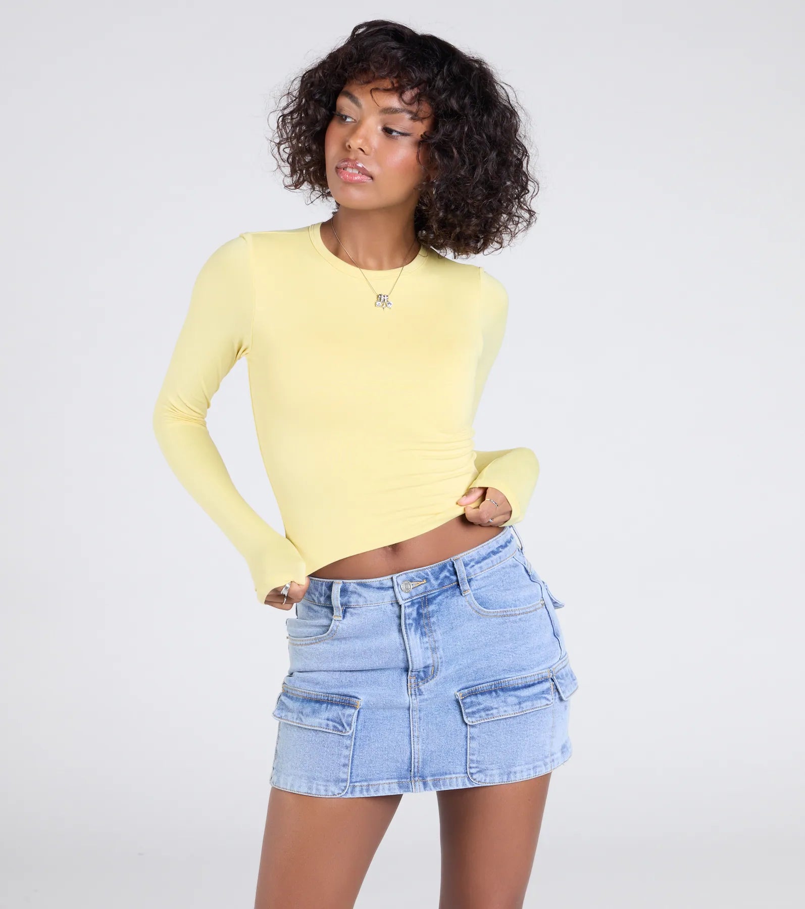 Essential Long Sleeve Crew Top