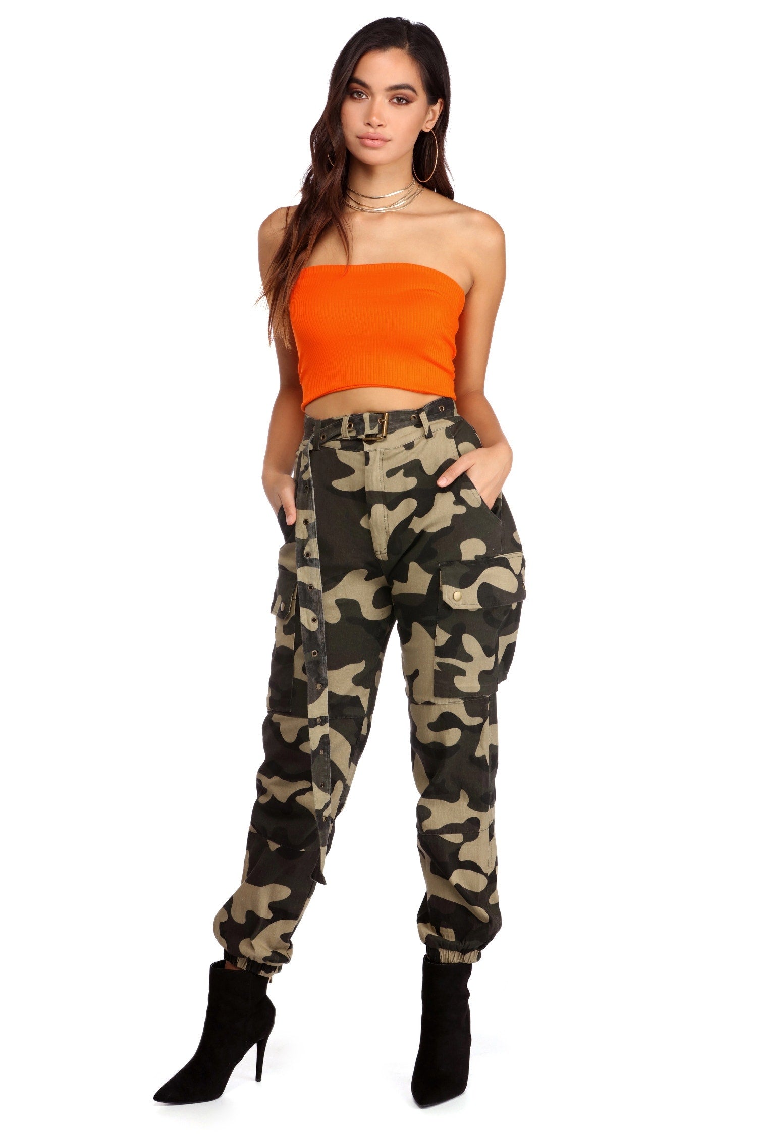 Basic Ribbed Cropped Tube Top