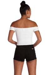 Wear Me Off Shoulder Top