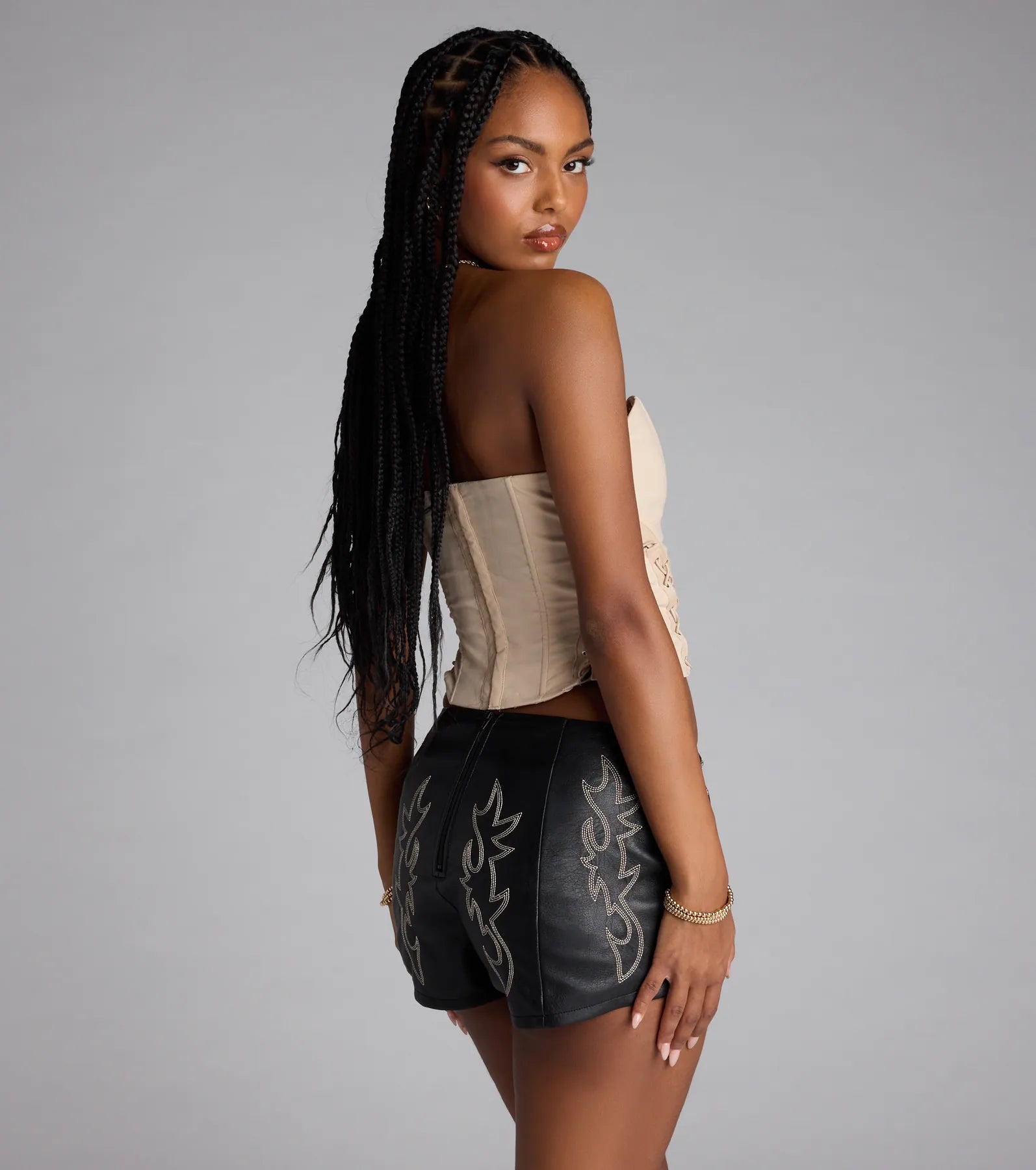 Tied Up And Tempting Corset Top