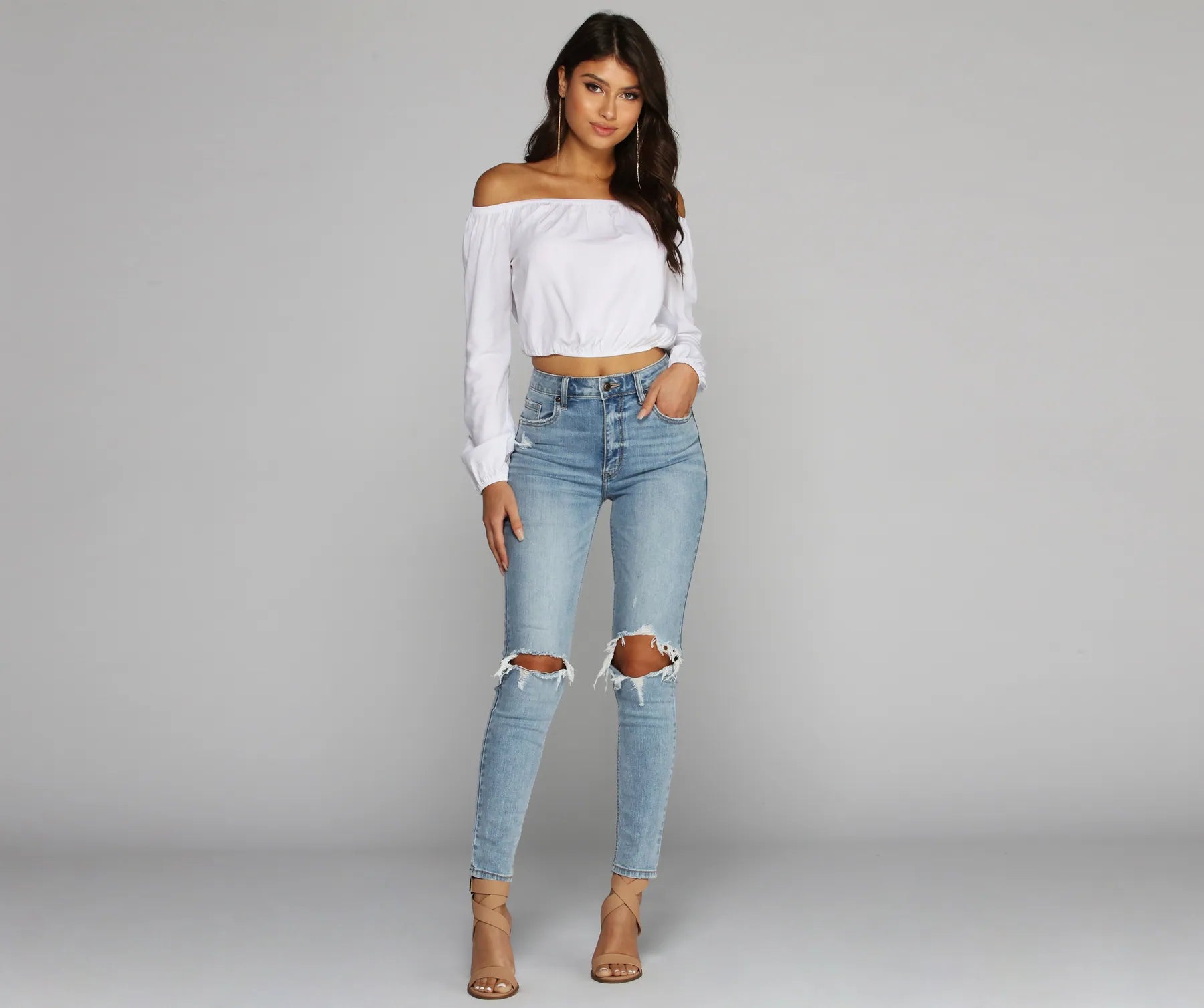 Billow Talk Crop Top