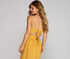 Getaway Today Crop Top