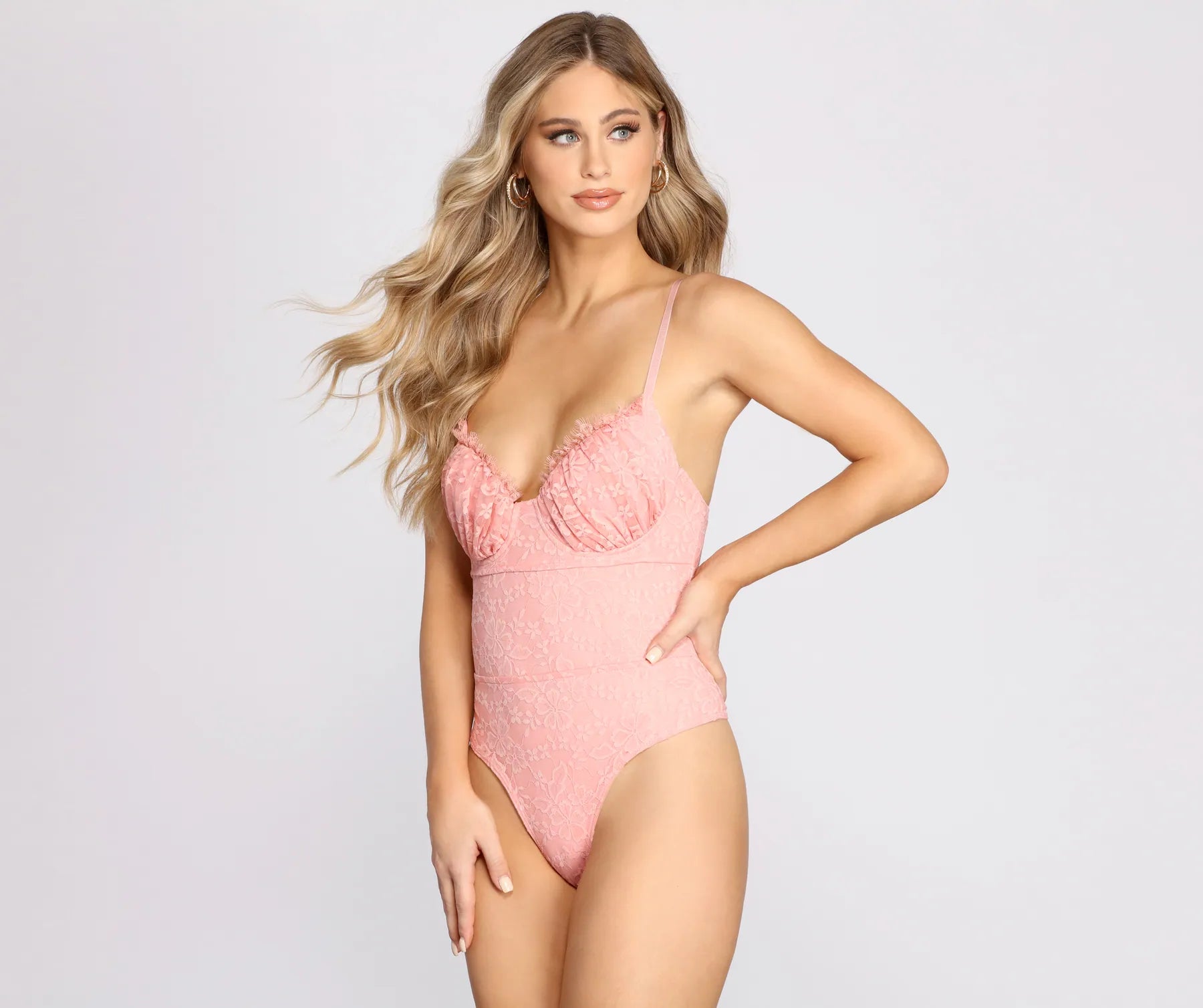 Lace Darling Sweetheart Bodysuit