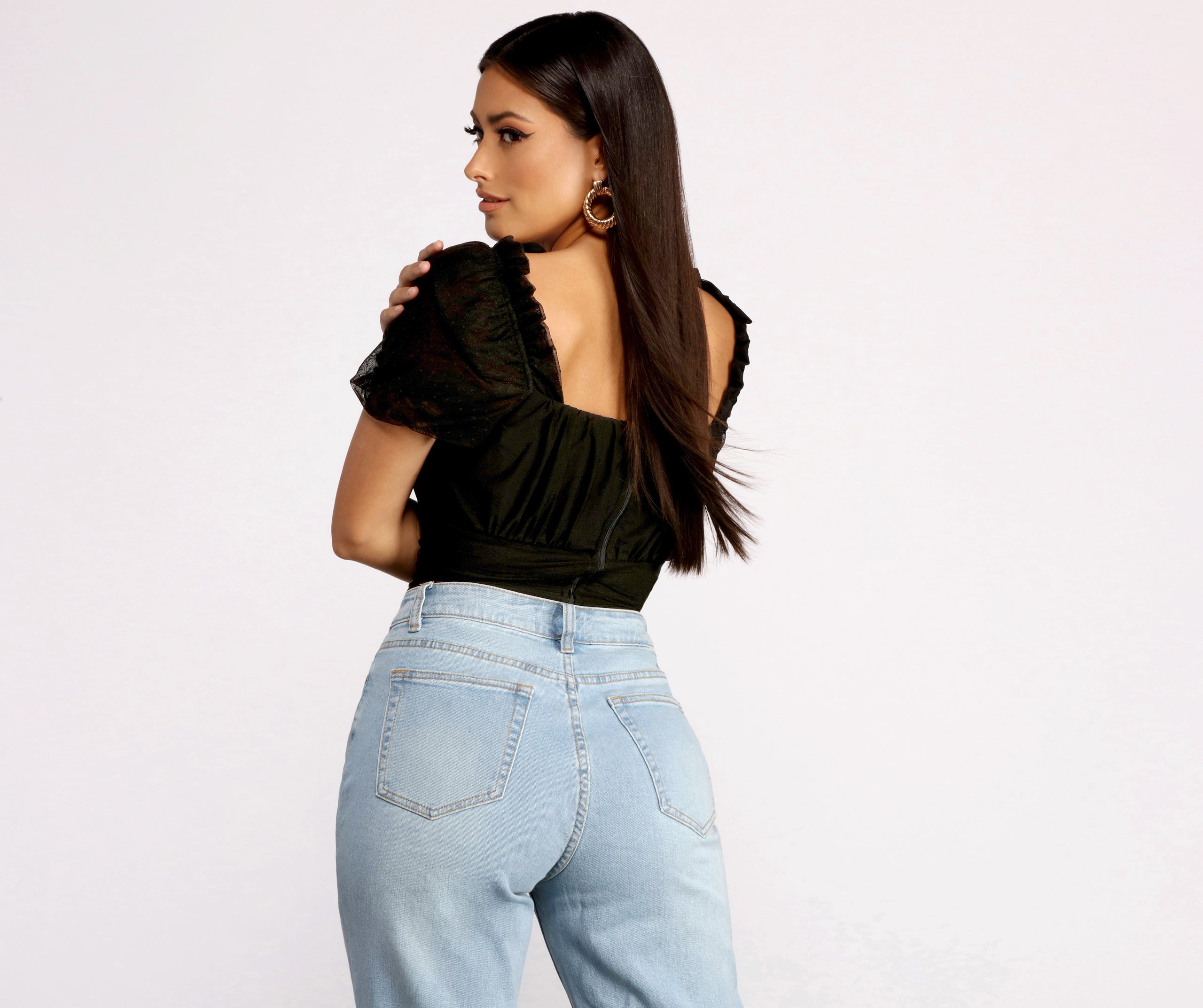 Little Miss Dotted Bodysuit