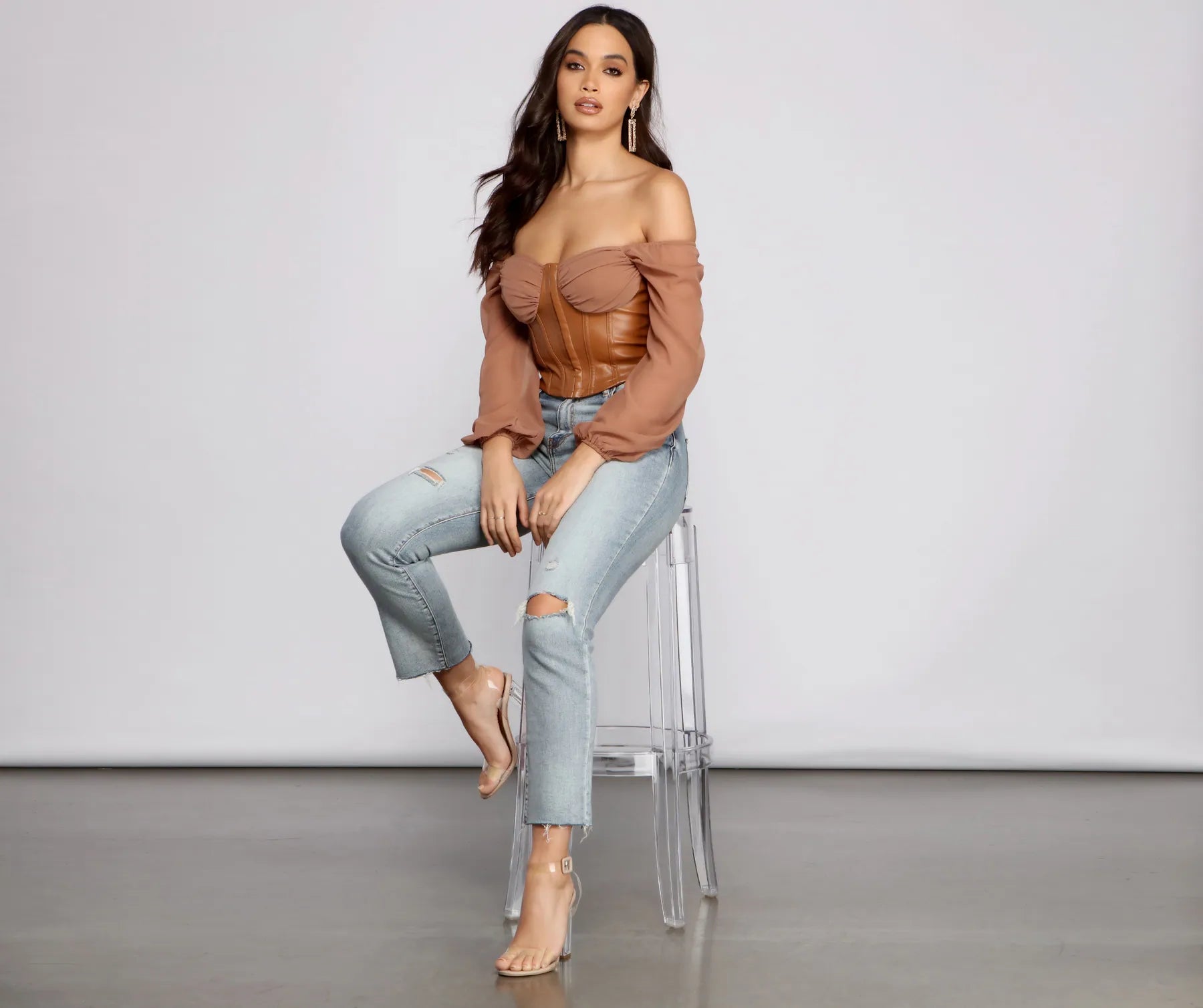 Chic Fashionista Cropped Corset