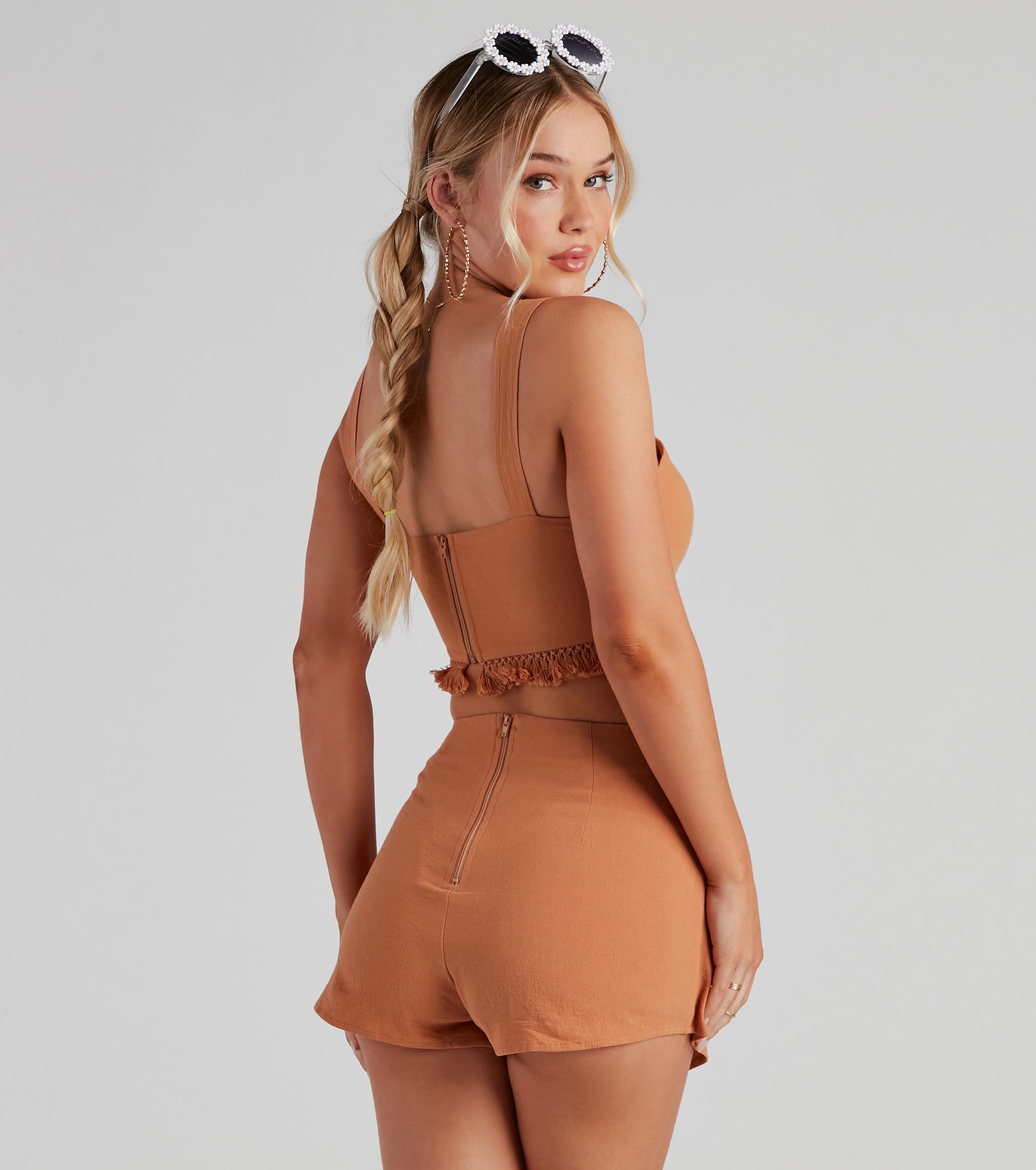 Come Away With Me Cotton Crop Top