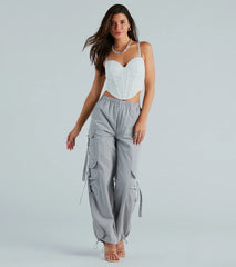 Hello Darling Sweetheart Lace Bustier