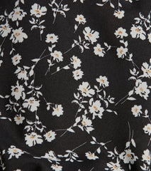 Girlycore Floral Puff Sleeve Crop Top