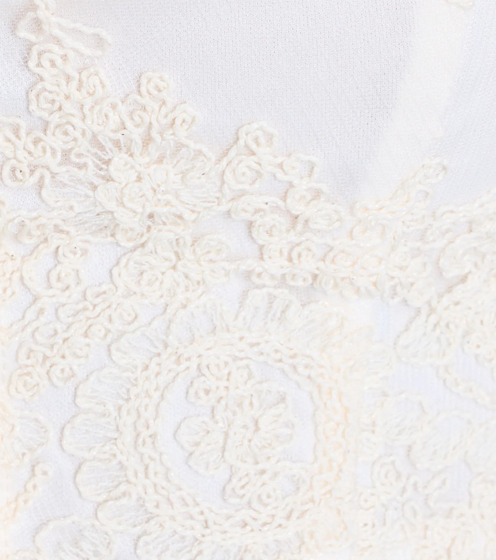 Boho Muse Lace-Up Embroidered Crop Top