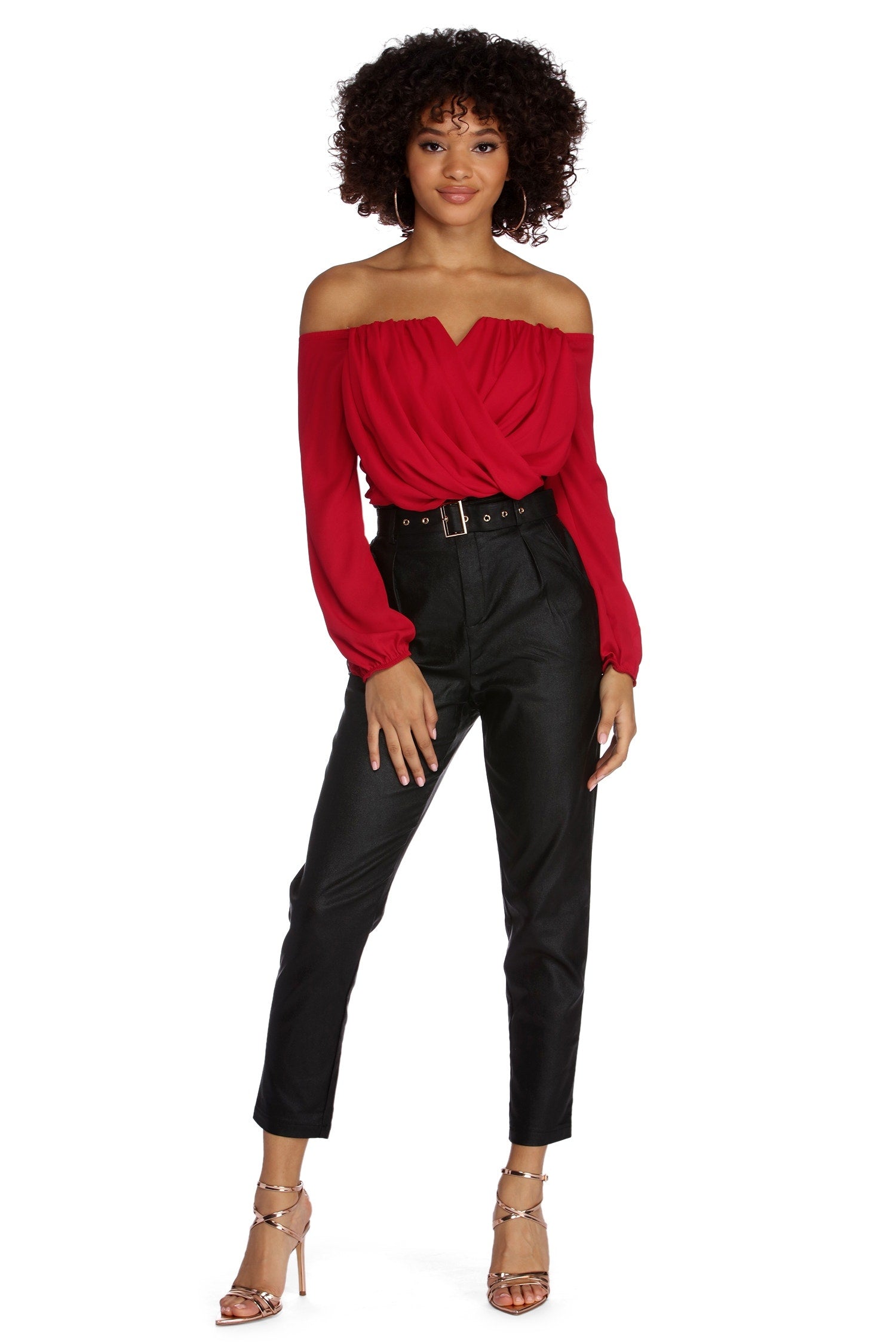Sophisticated In Chiffon Strapless Top