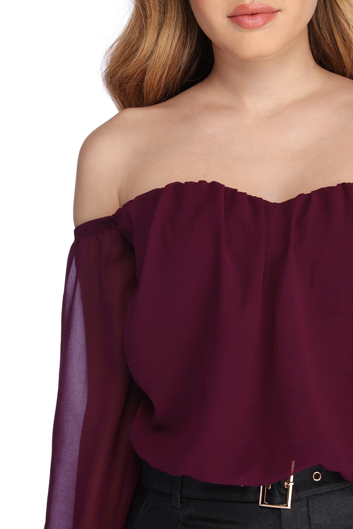 Feelin' Bubbly Chiffon Top