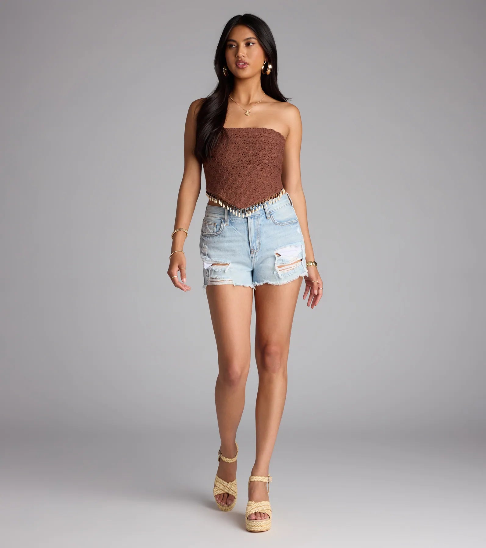 Shell We Dance Crochet Hanky Top