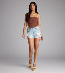 Shell We Dance Crochet Hanky Top