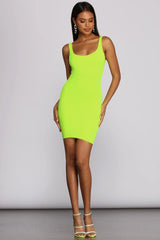 You Glow Girl Mini Dress